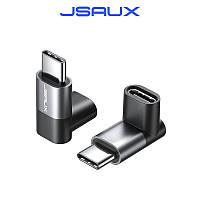 90-градусний Type-C перехідник JSAUX DD0008.Хит!
