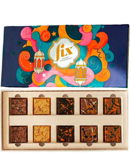 Дубайський міні шоколад Fix Dubai Chocolate Mini Heroes Ramadan Edition, фото 1
