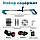 Газонокосарка з колесами Makita UR100DW (24V, 4AH), Два АКБ. Тример для трави, фото 4