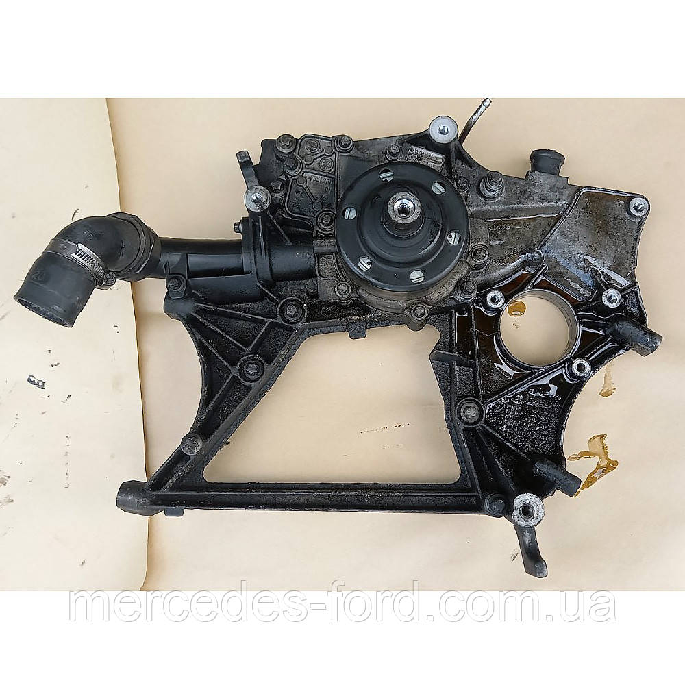 Кришка двигуна передня б.у OM651 Mercedes Sprinter 906 / 2.2 CDI дизель Мерседес Спринтер 2006-2014, A6512011509, фото 1