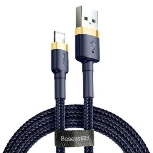 Кабель Baseus Cafule USB - Lightning 1.5A/2m (CALKLF-CV3) (Gold-Blue)