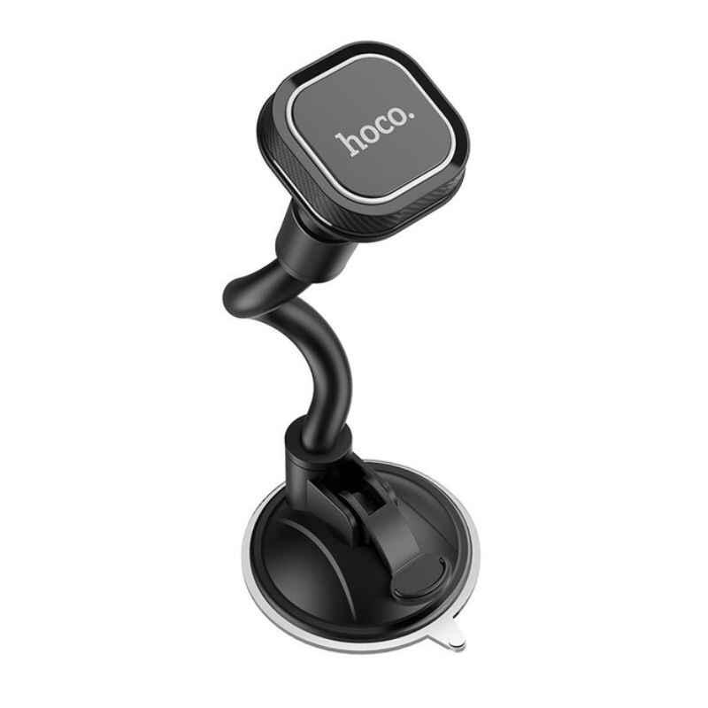 Автодержатель магнитный на панель Hoco CA55 Astute series Windshield car holder Black&Gray (CA55), фото 1