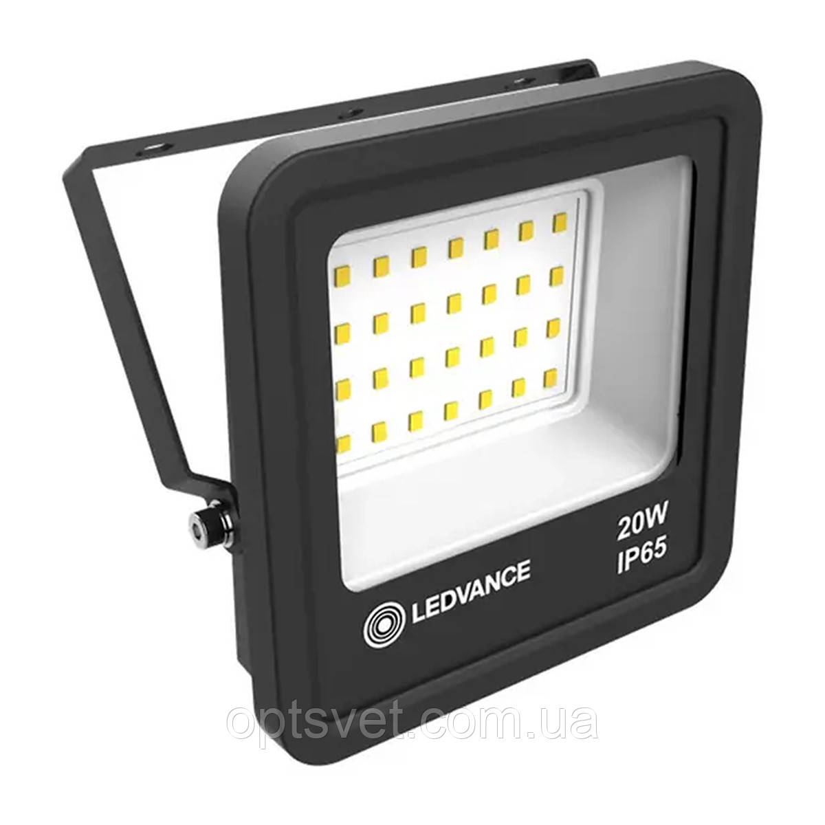 Прожектор світлодіодний LEDVANCE FL ECO 20W 6500К 220-240V IP65 BK (4099854230417)