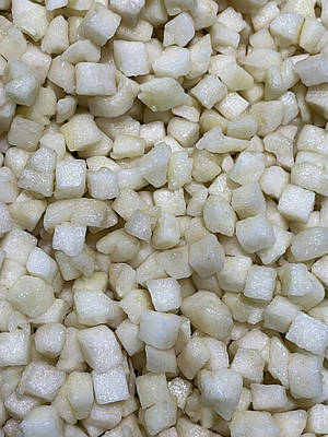 Груша кубик без шкірки заморожена