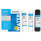 Комплект картриджів для зворотного осмосу Ecosoft 1-2-3, фото 2