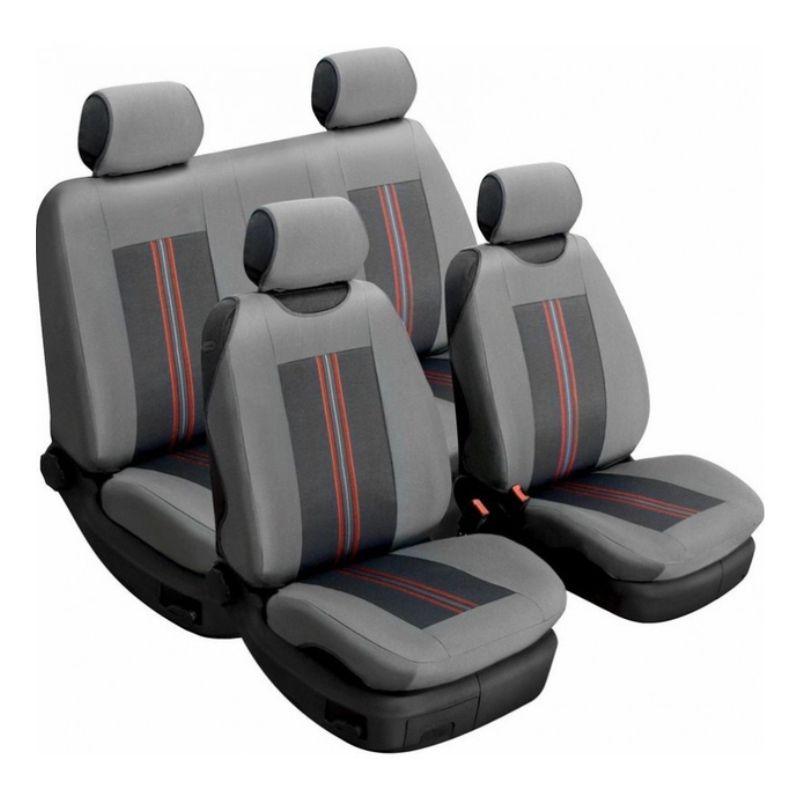 Чохли на сидіння авто універсальні Beltex Comfort 2+2 сірі без підголівників (BX52110)