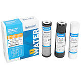 Покращений комплект картриджів для зворотного осмосу Ecosoft 1-2-3, фото 2