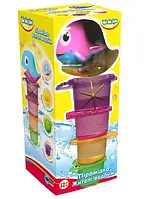 Пірамідка-стаканчики для ванної BeBeLino Жителі водойм (57047)
