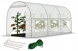 Садова теплиця з вікнами FunFit Garden 6m2 = 300*200*200 (1465) (mrk)