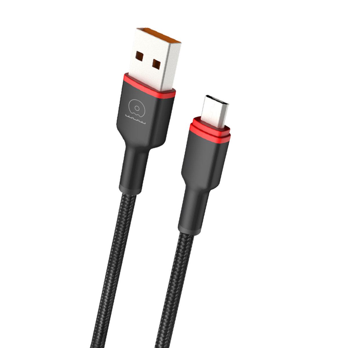 Кабель WUW-X203 USB Type-C 2.4A 1m Black