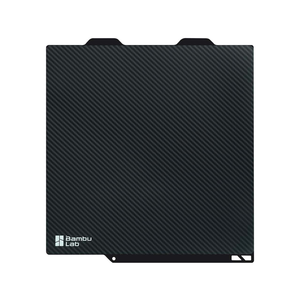 Пластина 180*180мм з двостороннім 3D Effect покриттям Bambu Lab Carbon Surface Plate для A1 mini (оригінал, FAP021-N)