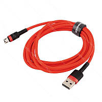 Кабель Baseus CAMKLF-C09 USB А - miсroUSB 2м, червоний