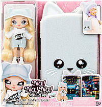 НаНа сюрприз лялька Хлоя Кітті та мінірюкзак Na Na Surprise Mini Backpack Series 2 Khloe Kitty