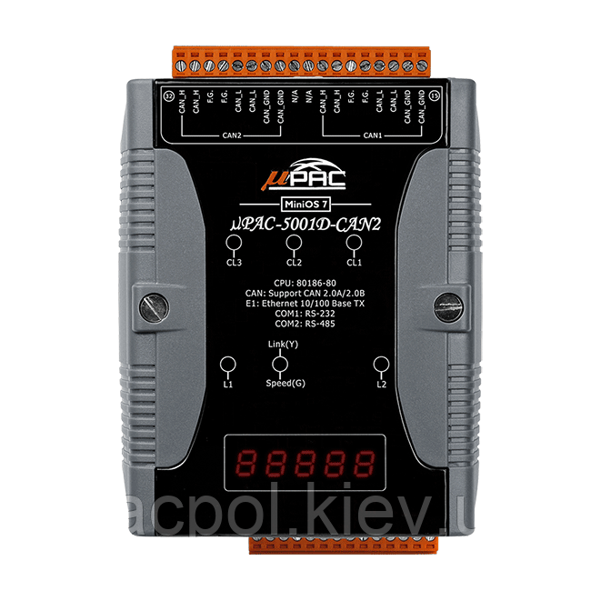 Програмований контролер μPAC-5001D-CAN2
