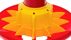 Низький конус із перегородками, комплектуючі до годівниці Codaf