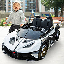 Дитячий електричний акумуляторний іграшковий електромобіль для катання AM-337 Білий (360T)