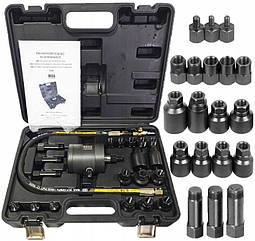 Пневматичний знімач форсунок з адаптерами Bass Polska 3181