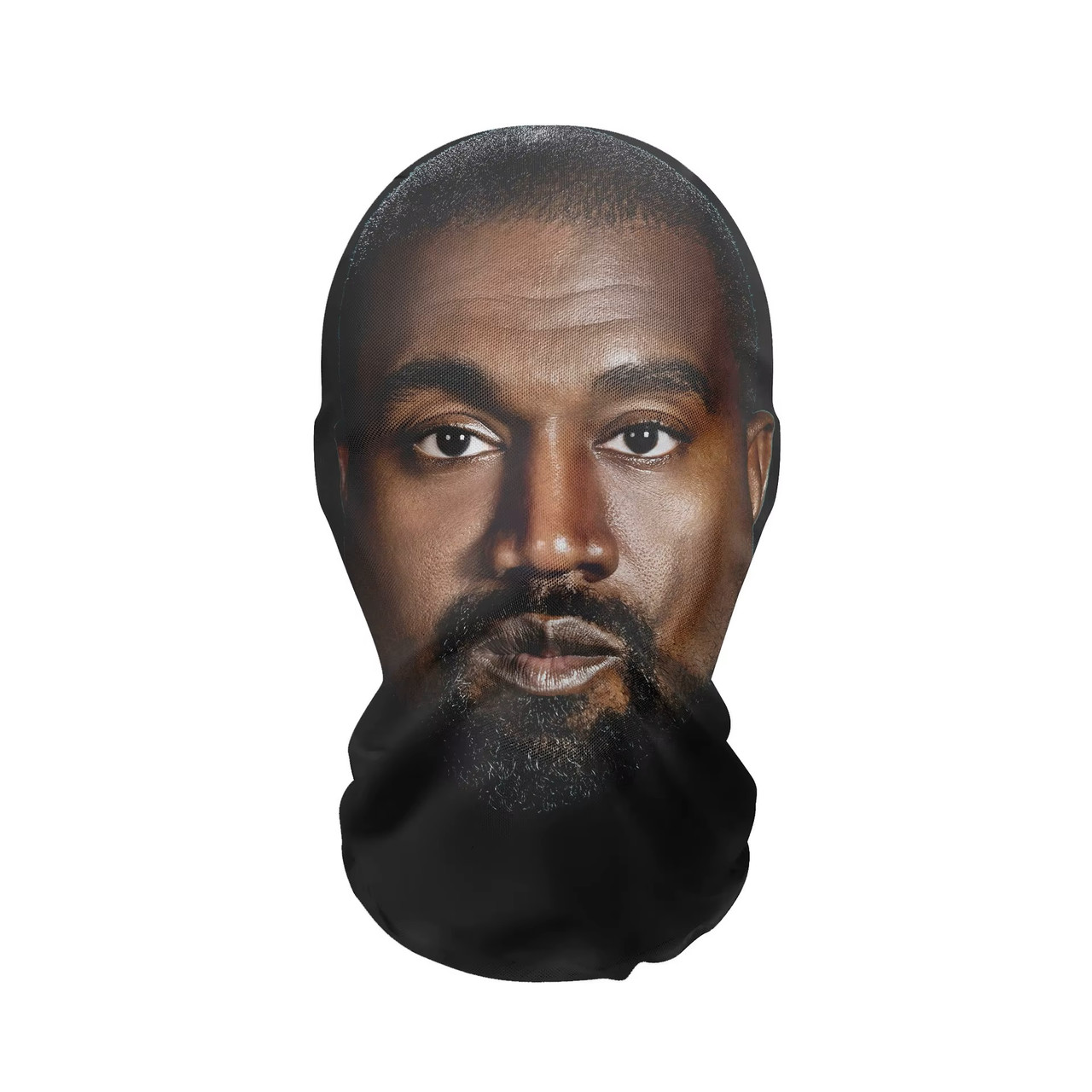 Карнавальна маска прикол Кан'є Вест (Kanye West) універсальна.