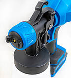 Фарбопульт акумуляторний KRAISSMANN 502 ASP 20MP (АКБ 2 Аг та зарядний пристрій, фото 4