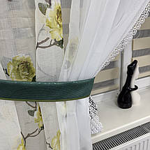 Фіранка на кухню №465 бірюза, фото 5