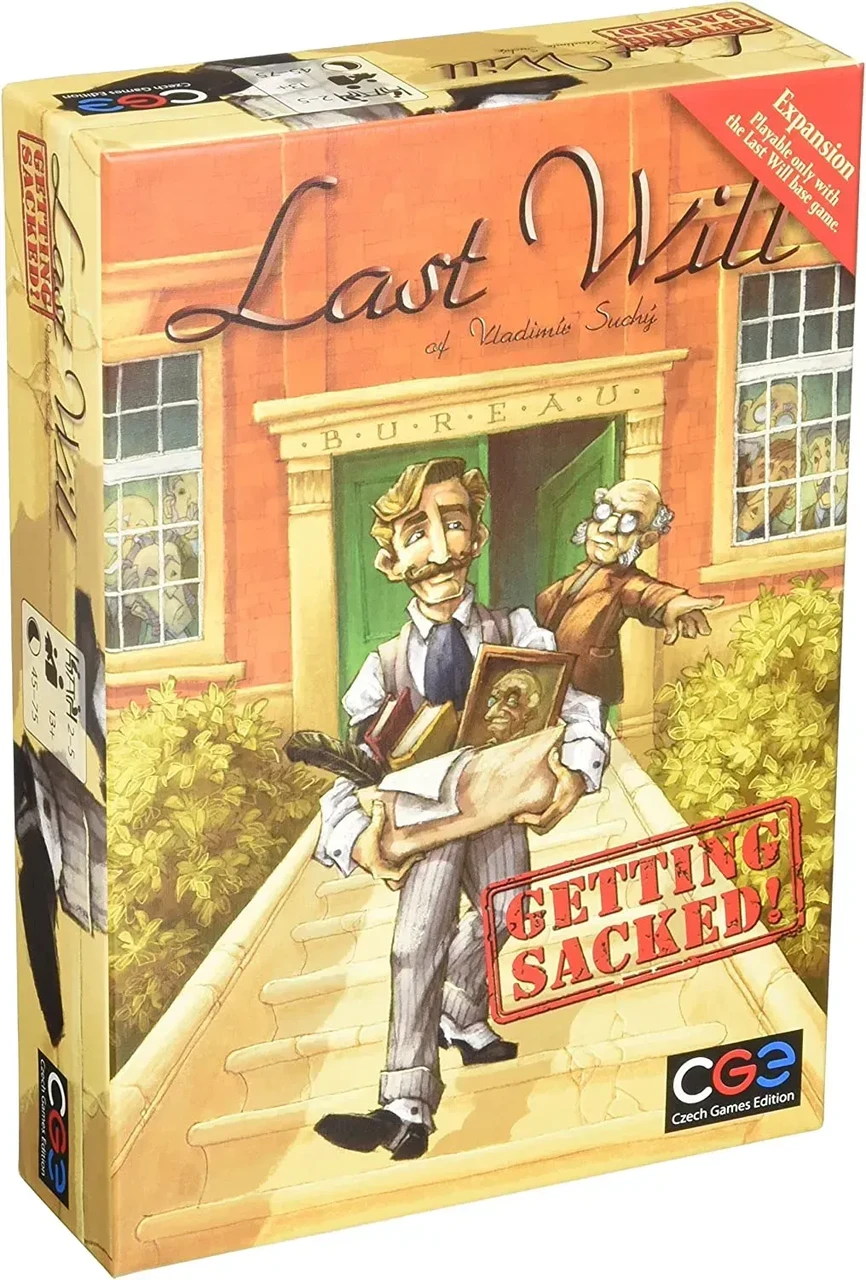 Настільна гра Last Will: Getting Sacked (доповнення)