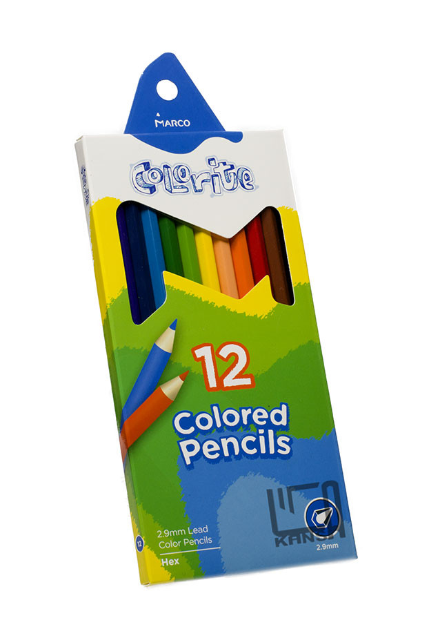 Олівці кольорові Marco Colorite 12 кольорів 1100-12