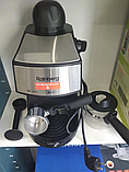 Кавомашина Rainberg кавоварка ріжкова з капучинатором 2200W espresso капучинатор кавоварка, фото 3