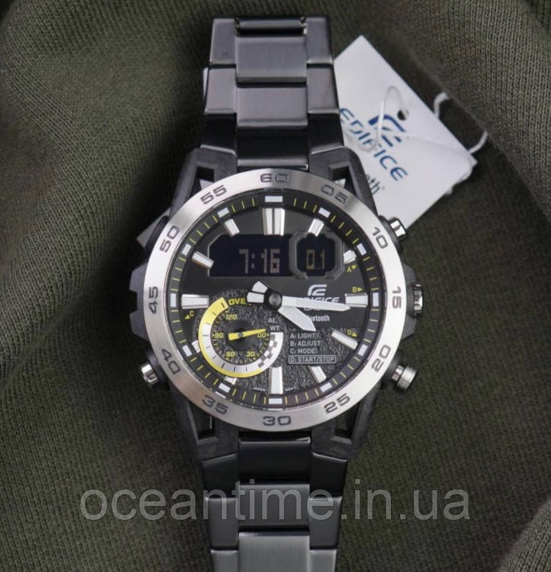 Годинник Casio Edifica ECB-40DC-1AEF Bluetooth, фото 1