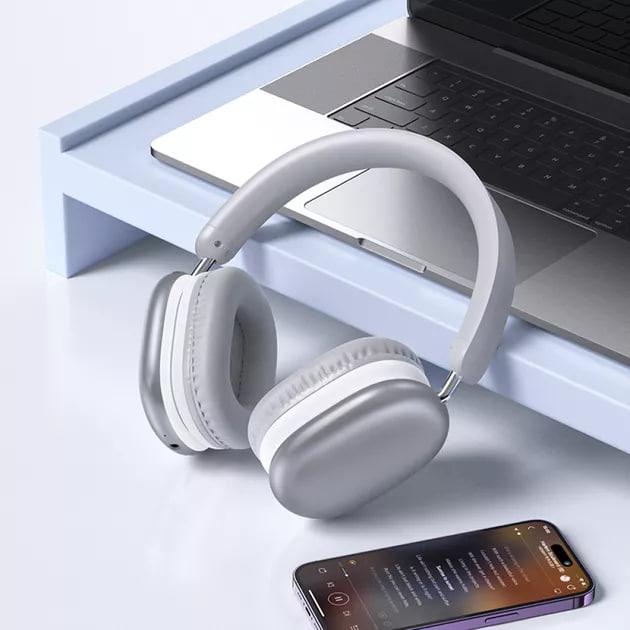 Бездротові накладні навушники BOROFONE BO27 (Bluetooth 5.3) Silver