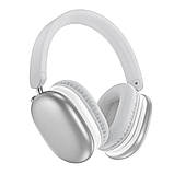 Бездротові накладні навушники BOROFONE BO27 (Bluetooth 5.3) Silver, фото 3