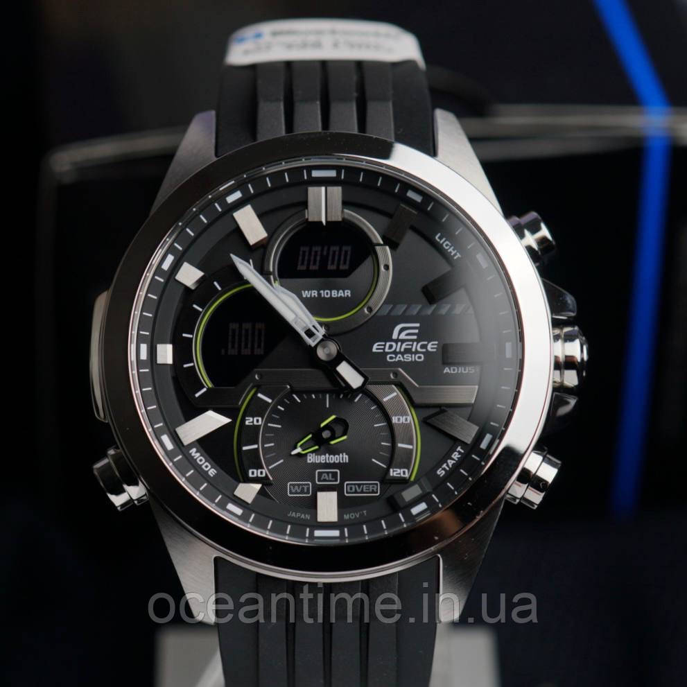 Годинник Casio Edifica ECB-30P-1A Bluetooth, фото 1