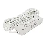 Подовжувач 3 гнізда 2 м без заземлення Panasonic X-tendia, фото 3