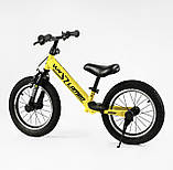 Біговел Corso Lambo колеса 14 дюймів, сталева рама 14704, yellow, фото 2