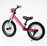 Біговел Corso Lambo колеса 14 дюймів, сталева рама 14962, pink, фото 2