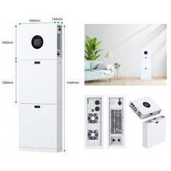 Система резервного живлення 2E PowerWall Vezha, 5000 Вт, 10.24 кВт/год, MPPT 5.5 кВт