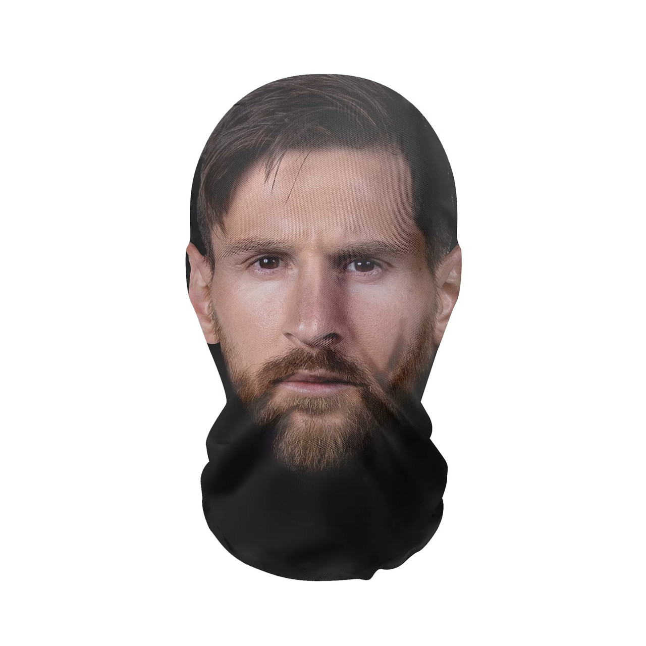 Карнавальна маска прикол Ліонель Мессі (Lionel Messi) універсальна.