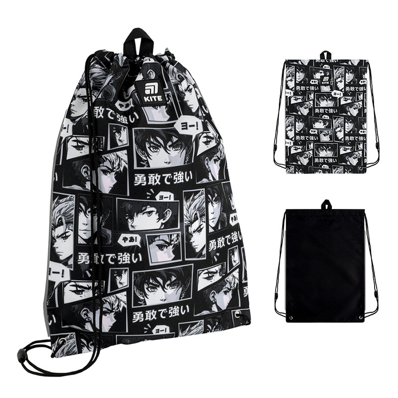 Сумка для взуття Kite Anime Boy K25-600M-12, фото 1