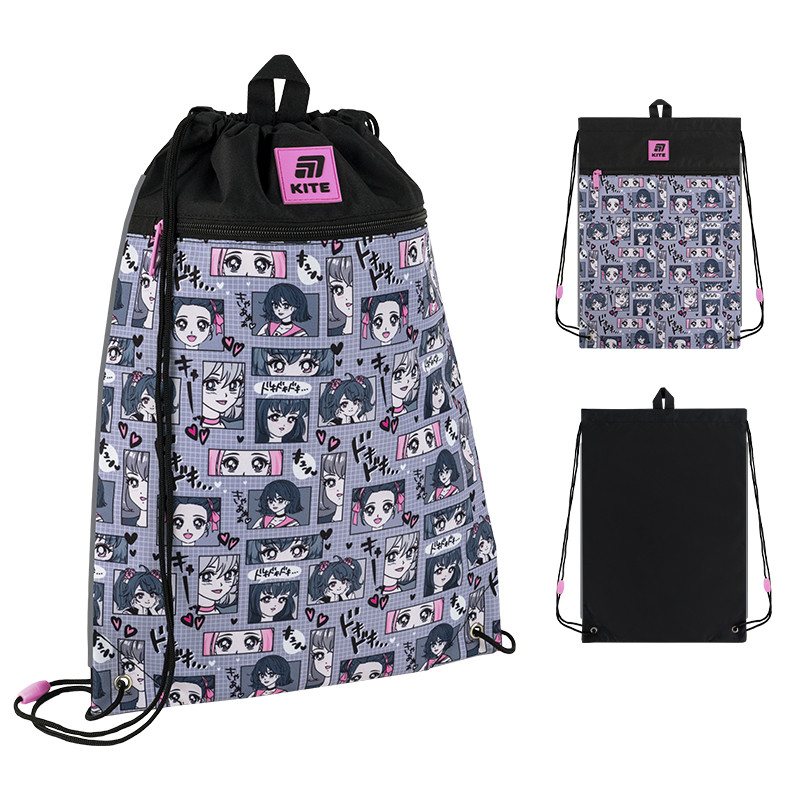 Сумка для взуття Kite Anime Girl K25-601M-9