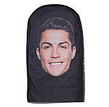 Карнавальна маска прикол Криштіaну Ронaлду (Cristiano Ronaldo) універсальна., фото 2