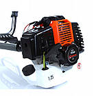 Мотокоса бензинова ручна садова DEMON RQ580 / Бензокоса тример для скошування трави, фото 8