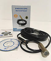 Камера ендоскопа для важкодоступних місць CAM END 5570 USB micro USB з перехідниками 2 м 7 мм міні гнучка