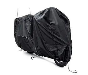 Захисний чохол (тент) для мотоцикла Bike Cover XL 200х145 см Black (3_06287)