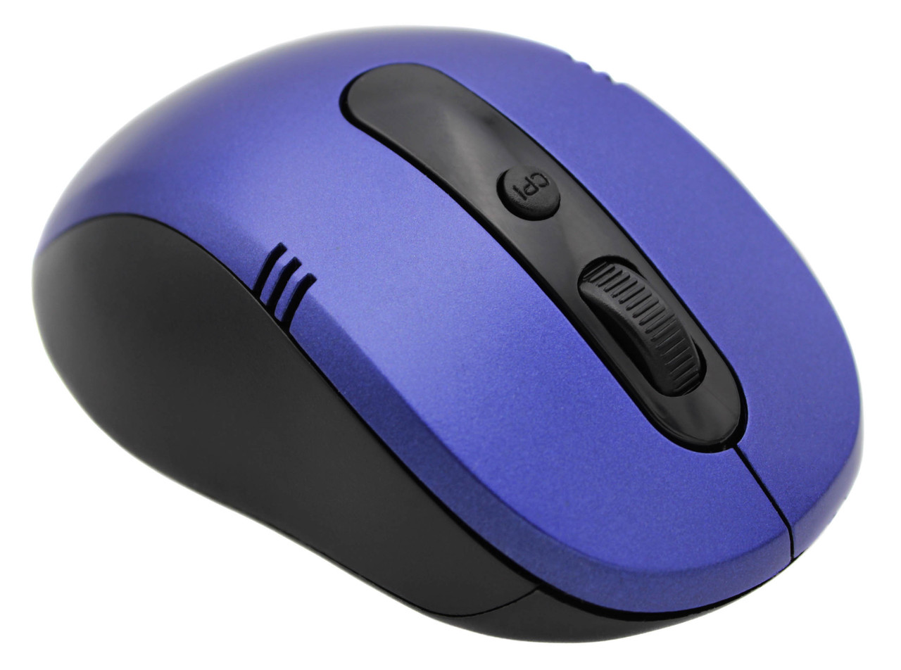 Миша бездротова оптична RIAS G-109 Blue (7_02130), фото 1