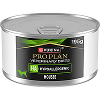 Корм для собак Veterinary Diets HA Hypoallergenic у разі харчової алергії та нестерпності їжі 195 г Purina Pro