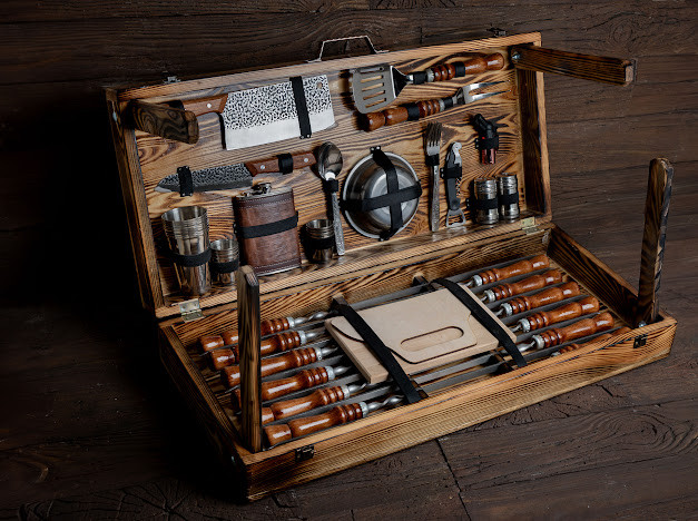 Набір шампурів Big family у кейсі