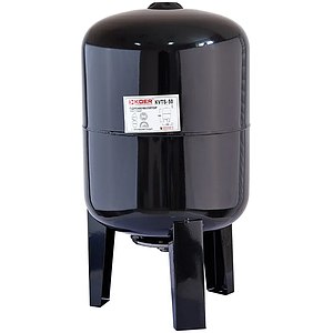 Гідроакумулятор вертикальний Koer KVTS-50 (50л, корпус-сталь 1,2 мм)