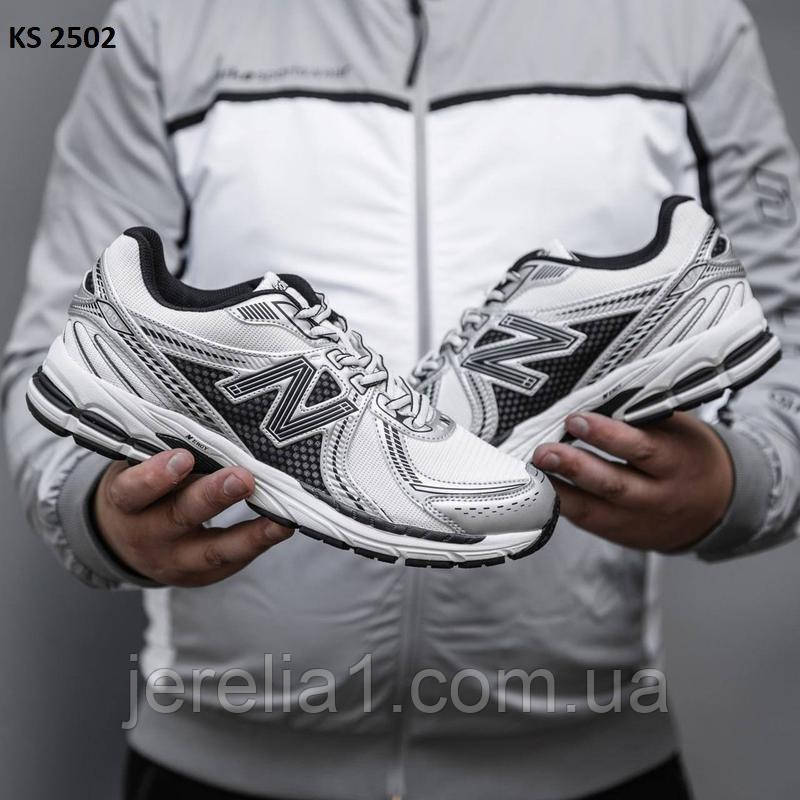 Кросівки New Balance 860v2 White, фото 1