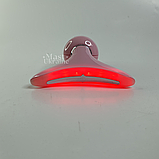 Масажер для шиї та обличчя мікрострумовий, ліфтинг-масажер для підтяжки обличчя Рожевий XH-010-Pink, фото 10