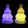 Нічник світильник Ялинка (автоматично змінюються кольори при включенні), фото 4