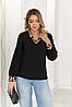 Блуза жіноча з довгими рукавами "Briana" | Норма і батал, фото 7